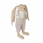 Мека играчка за гушкане Canpol - Bunny, Бежова