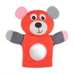 Мека играчка Canpol - Bears, Червена