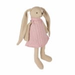 Мека играчка за гушкане Canpol - Bunny, Розова