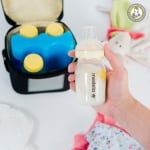Комплект хладилна чанта с четири шишета и акумулатор Medela - Cooler Bag
