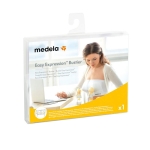 Бюстие за лесно изцеждане Medela - Размер M, Бяло