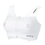 Бюстие за лесно изцеждане Medela - Размер M, Бяло