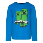 Детска пижама Minecraft - Creepers, Blue