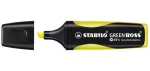 Текст маркер Stabilo - Green Boss, Жълт