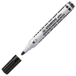 Маркер за бяла дъска Stabilo - Plan, Объл връх, Червен