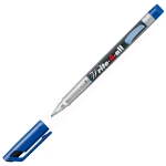 Перманентен маркер Stabilo - Write-4-All, Фин писец F, Зелен