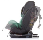 Столче за кола Chipolino - Техно, Isofix, 360°, 40-150 сm, Авокадо