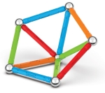 Магнитен конструктор Geomag - Supercolor, 25 части