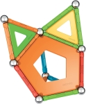 Магнитен конструктор Geomag - Supercolor, 35 части