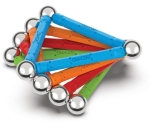Магнитен конструктор Geomag - Supercolor, 25 части