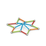 Магнитен конструктор Geomag - Supercolor, 42 части