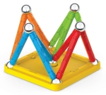 Магнитен конструктор Geomag - Supercolor, 25 части