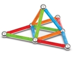 Магнитен конструктор Geomag - Supercolor, 25 части