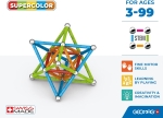 Магнитен конструктор Geomag - Supercolor, 93 части
