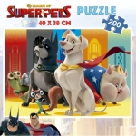 Пъзел Educa - DC Лига на Суперлюбимци, 200 части