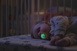 Залъгалки Philips Avent - Ultra Air Night, с декорация Маймунка и леопард с кутия за стерилизиране, 18 m+, 2 броя