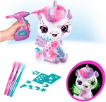 Творчески комплект, Canal Toys, Плюшена играчка за оцветяване, Светещ в тъмното еднорог