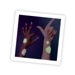 Комплект татуировки Buki France - Светещи в тъмното