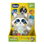 Музикална играчка 2 в 1 Chicco - Magic Forest, Енот