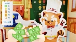 Настолна игра 2 в 1 Hape - Пекарна