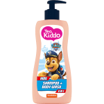 Шампоан и душ гел 2 в 1 Teo Kiddo - Paw Patrol, 400 ml, за момчета