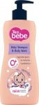 Шампоан за коса и тяло Tео Bebe - Лавандула, 400 ml