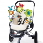 Арка с играчки за количка или столче за кола Tiny Love - Meadow Days Sunny Stroll, 0м+