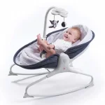 Музикален шезлонг 3 в 1 Tiny Love - Rocker Napper, Denim