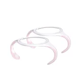 Дръжки за шишета и чаши Tommee Tippee, 2 броя, 4м+, Розови