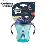 Неразливаща се чаша със сламка Tommee Tippee, Синя, 230 ml, 6 m+