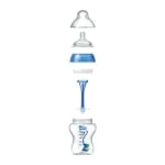 Бебешко шише Tommee Tippee - Advanced, Anti Colic, 340 ml, Синьо