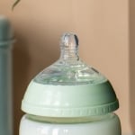 Бебешко стъклено шише Tommee Tippee - Easi Vent, 150 ml