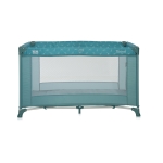 Бебешка кошара на 1 ниво Lorelli - Torino, Grey Striped Elements