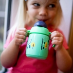 Неразливаща се чаша със сламка Tomme Tippee - Superstar, 300 ml, зелена