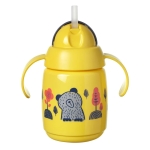 Неразливаща се чаша със сламка Tomme Tippee - Superstar, 300 ml, жълта