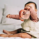 Неразливаща се чаша с мек накрайник Tomme Tippee - Soft Spout, Лисиче, 190 ml