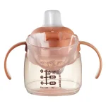Неразливаща се чаша с мек накрайник Tomme Tippee - Soft Spout, Лисиче, 190 ml