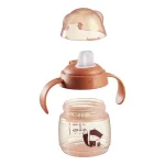 Неразливаща се чаша с мек накрайник Tomme Tippee - Soft Spout, Лисиче, 190 ml
