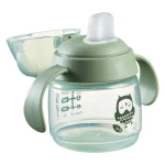 Неразливаща се чаша с мек накрайник Tomme Tippee - Soft Spout, Бухал , 190 ml
