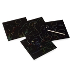 Творчески комплект Eurekakids - Скречбук, Динозаври