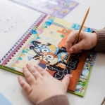 Творчески комплект Totum - Bluey, Скречбук