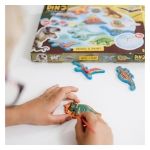 Творчески комплект Totum - Направи сам гипсови отливки, Динозаври