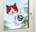 Творчески комплект Totum - Yo-Kai Watch, Декорирай сам, Стикери за стъкло