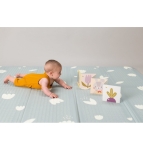Бебешка двустранна подложка от пяна Taf Toys - Urban Garden, 150 х 200 сm
