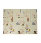 Бебешка двустранна подложка от пяна Taf Toys - Urban Garden, 150 х 200 сm