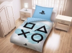 Детски спален комплект Halantex - Playstation PS5 Light, Светлосин