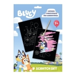 Комплект скреч карти Kids Licensing - Bluey