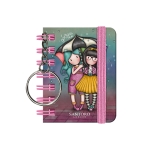 Ключодържател с тефтерче Santoro Gorjuss - Be Kind To Each Other