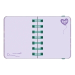 Ключодържател с тефтерче Santoro Gorjuss - Be Kind To Each Other