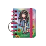 Ключодържател с тефтерче Santoro Gorjuss - Be Kind To Each Other